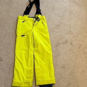 Spyder Kids Yellow Snow Pants